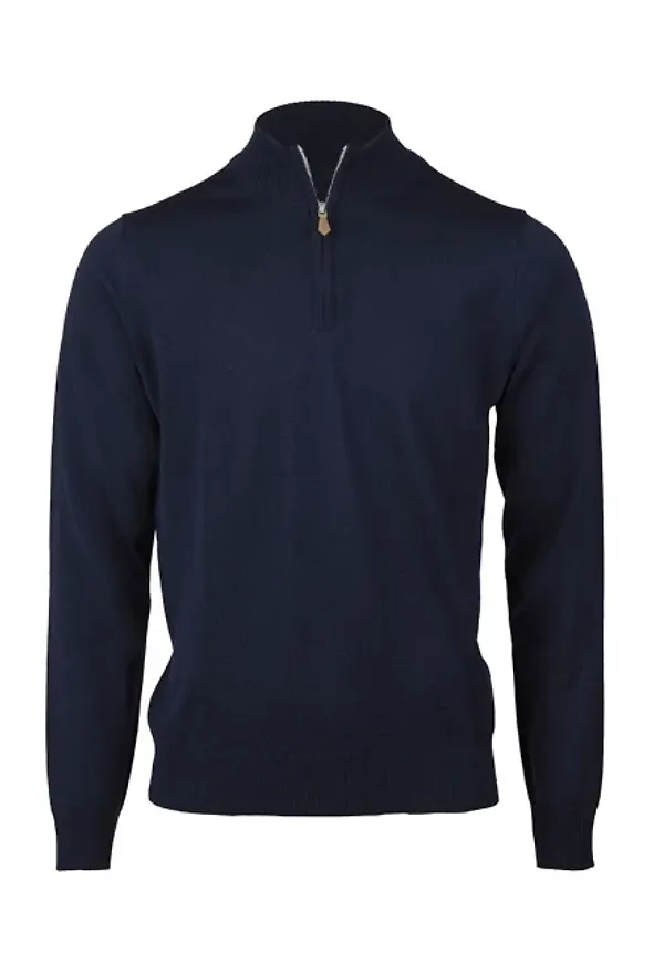 Merino Half Zip