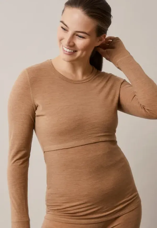 Merino wool l/s top