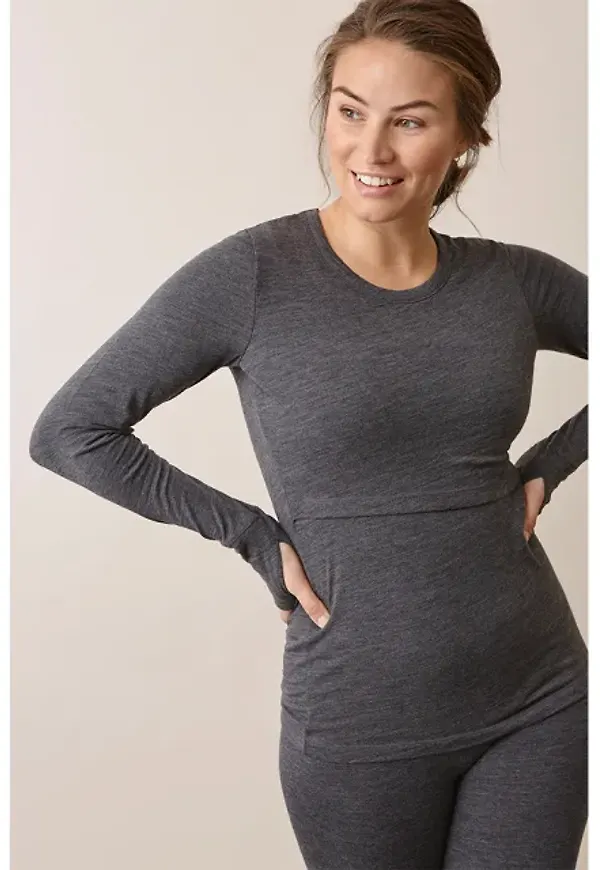 Merino wool l/s top