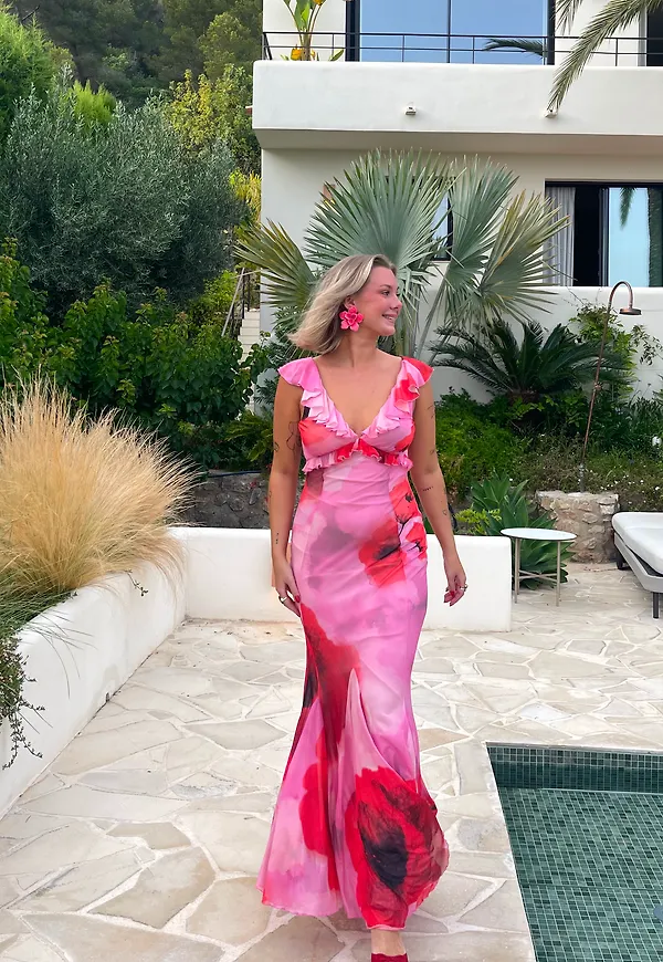 Mermaid Mesh Gown