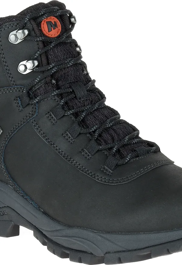 Merrell Men's Vego Mid Leather Waterproof Black