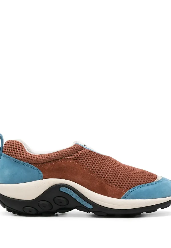 Merrell slip on-sneakers med panel - Brun