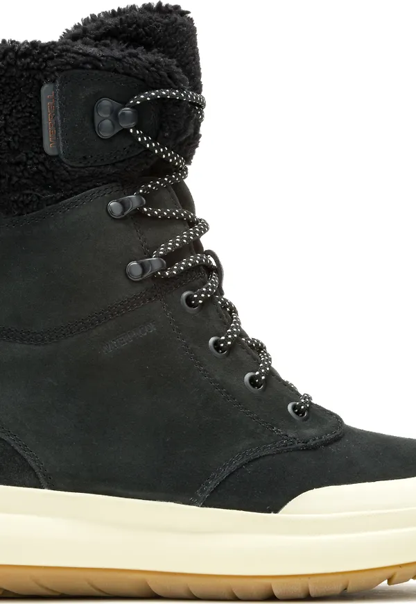 Merrell Women's Marquette Thermo Tall Zip Waterproof Black