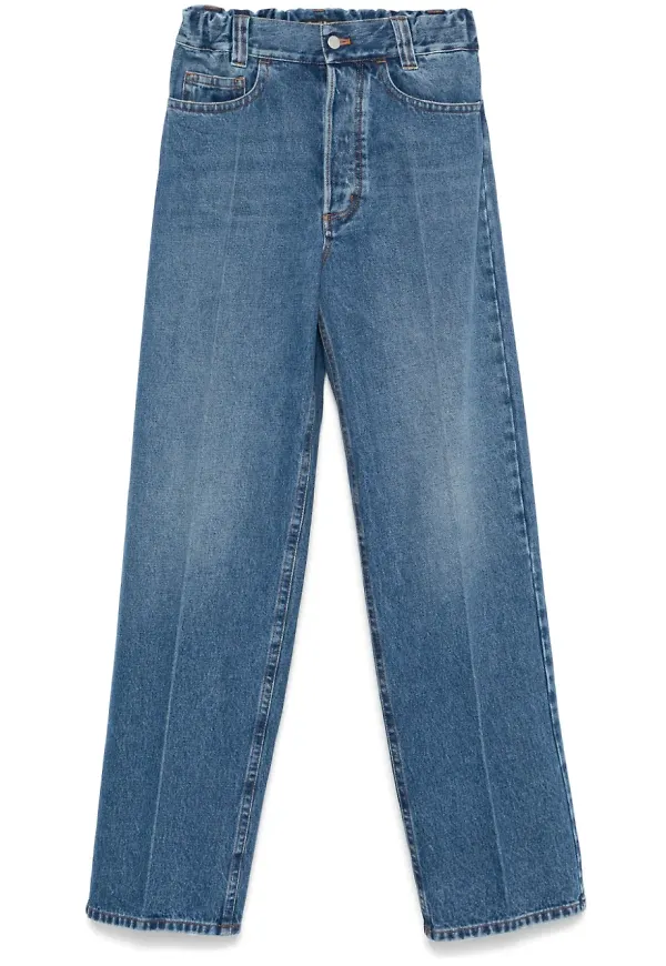 MERYLL ROGGE straight-jeans - Blå