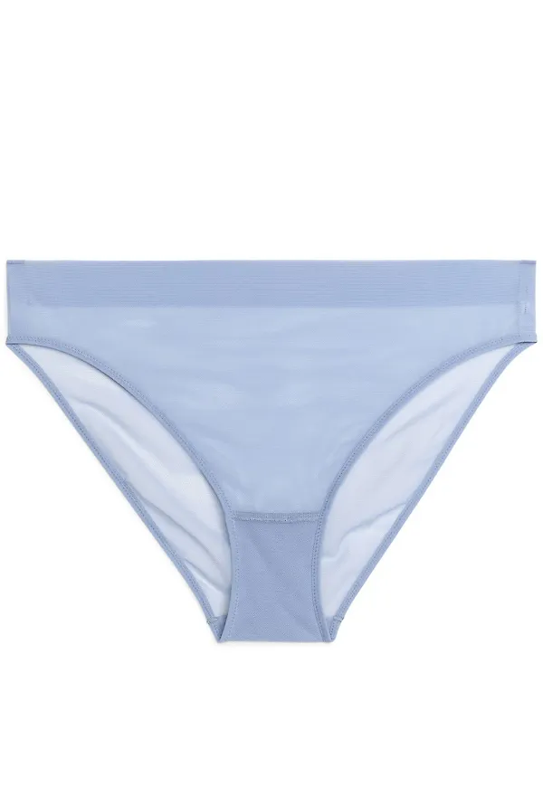 Mesh Briefs - Blue