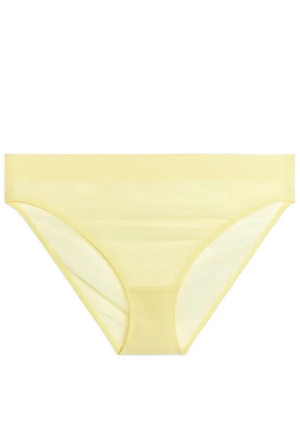 Mesh Briefs - Yellow