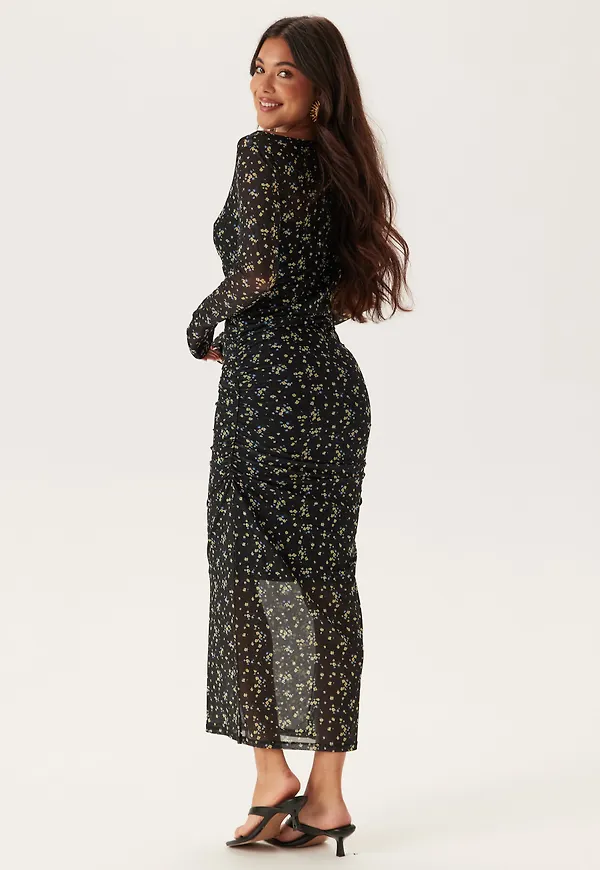 Mesh Midi Dress