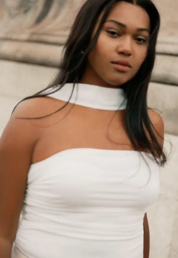 Mesh tube top