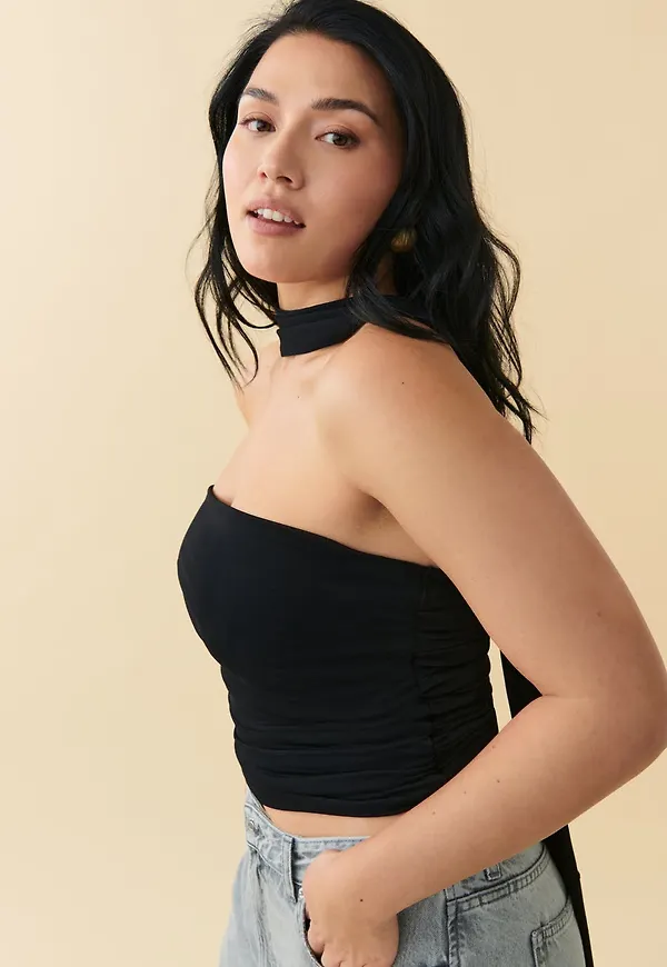 Mesh tube top
