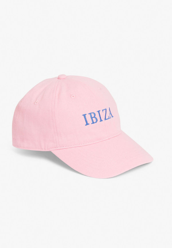 Message cotton cap - Pink
