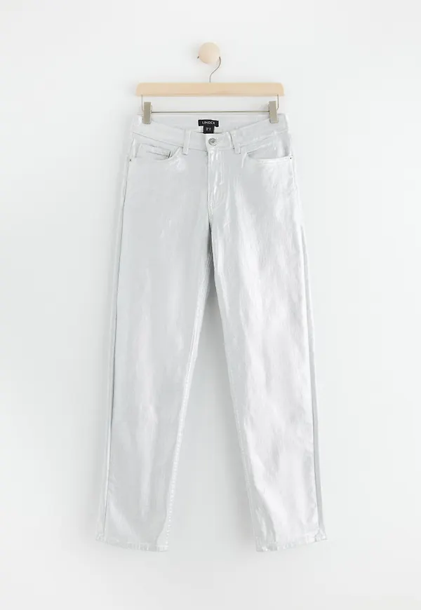 Metallic jeans
