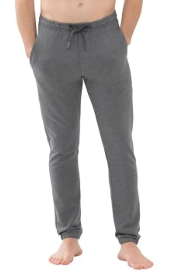 Mey Enjoy Long Bottoms Gråmelerad Small Herr