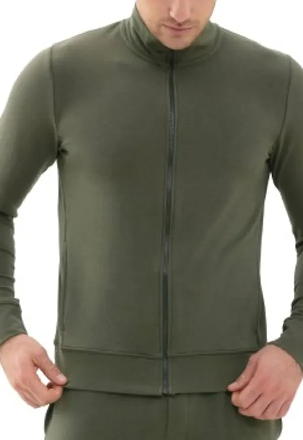 Mey Enjoy Zip Jacket Grön Small Herr