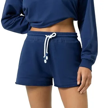 Mey Mellow Cotton Sweat Shorts Navy bomull XX-Large Dam