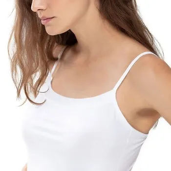 Mey Mood Spaghetti Top Vit 38 Dam