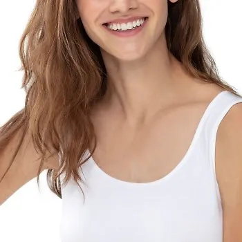 Mey Mood Top With Wide Straps Vit 36 Dam