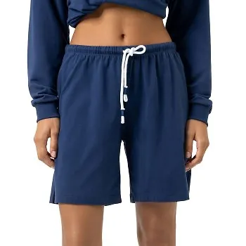 Mey Solid Love Sweat Shorts Navy bomull Large Dam
