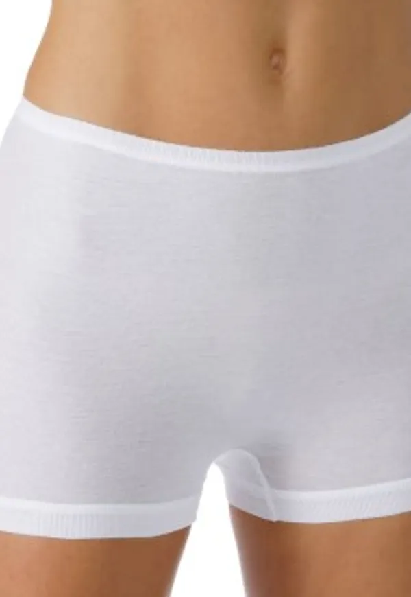 Mey Trosor Noblesse Boxer Pants Vit bomull 42 Dam