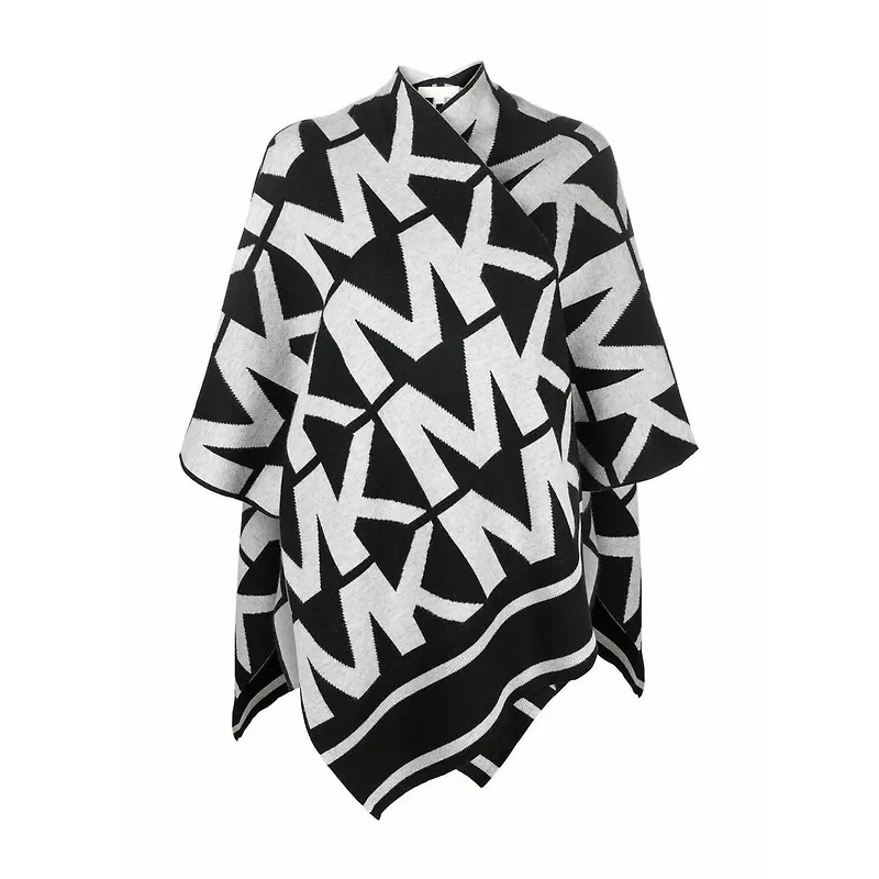 Michael Kors - Capes och Ponchos - Svart - Dam - Storlek: ONE Size