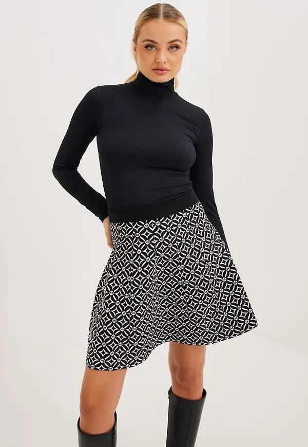 Michael Kors - Minikjolar - Mk Logo Tie Mini Skrt - Kjolar - miniskirts