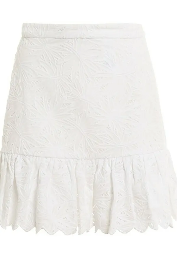Michael Kors - Minikjolar - Vit - Dam - Storlek: Xs,2Xs,L,S,3Xs,M