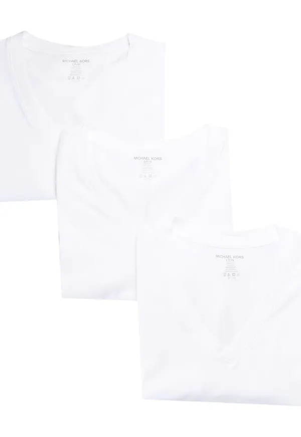 Michael Kors 3-pack t-shirts - Vit