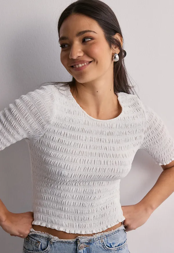 Michael Kors - Vit - Solid Smock Tshirt