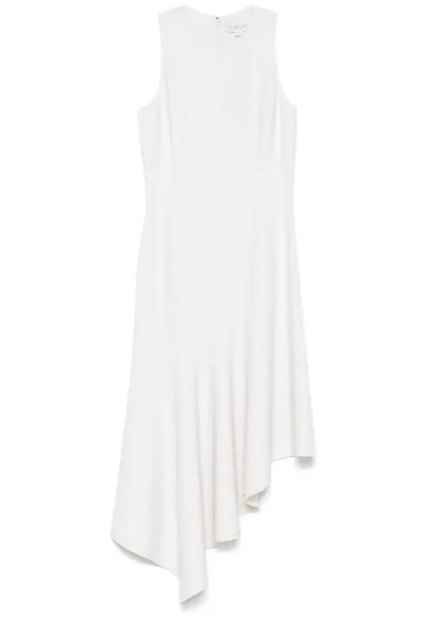 Michael Kors Collection asymmetrisk midiklänning - Neutral – Farfetch