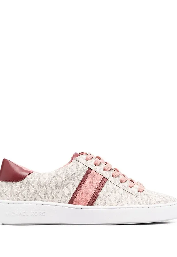 Michael Kors Collection låga sneakers med monogram - Neutral