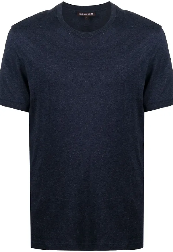 Michael Kors finstickad t-shirt - Blå