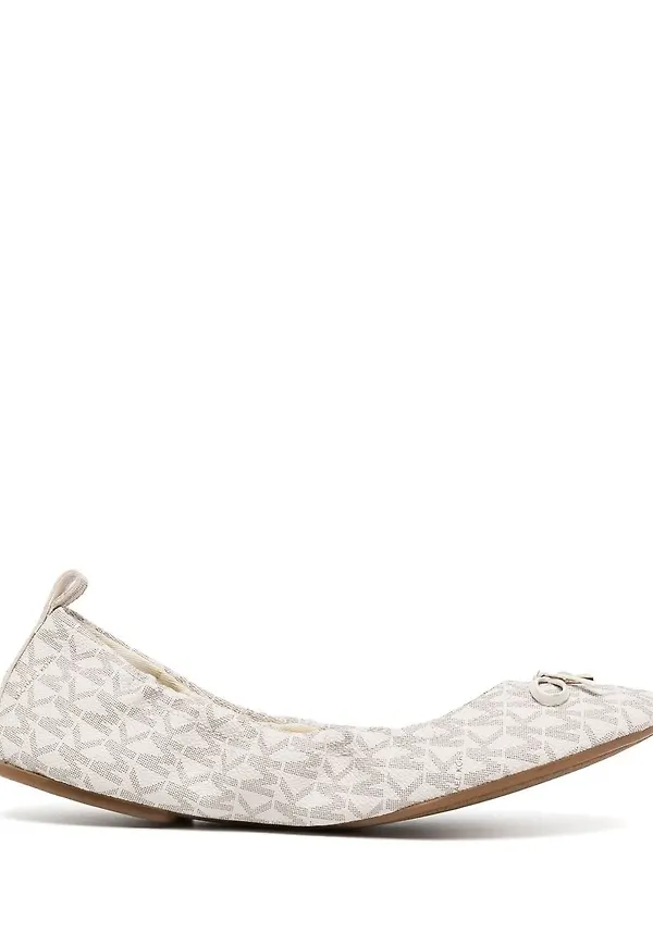 Michael Kors Juliette pumps med monogram - Brun