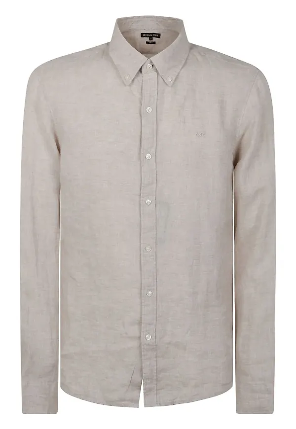 Michael Kors linneskjorta - Neutral