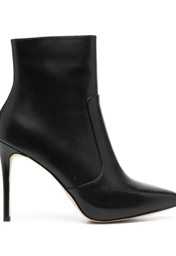 Michael Kors läderstövletter 105 mm - Svart