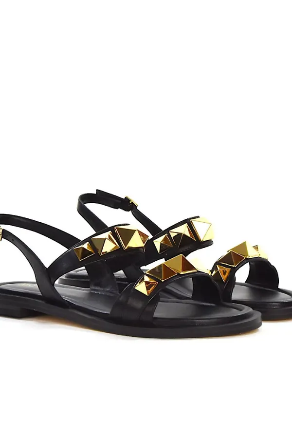 Michael Kors Platta Sandalerer Svart, Dam