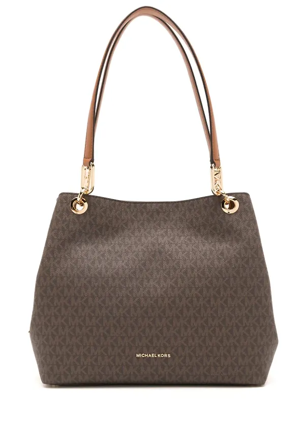 Michael Kors stor axelväska - Brun