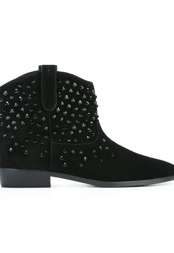 Michael Kors studded western boots - Svart
