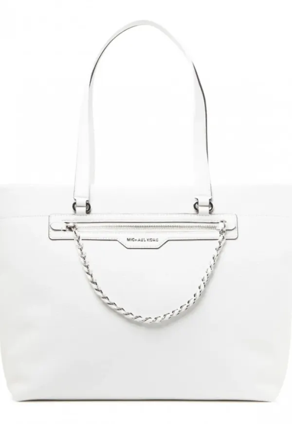 Michael Kors Tote Bags Vit, Dam