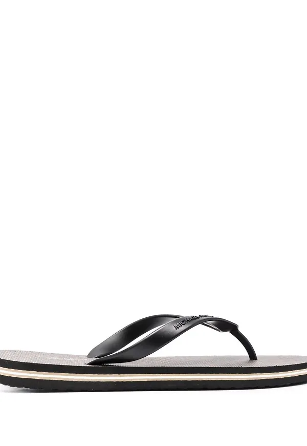 Michael Kors Travis flip-flops - Svart