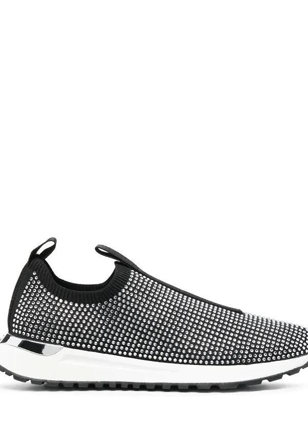 Michael Michael Kors Bodie sneakers med strass - Svart