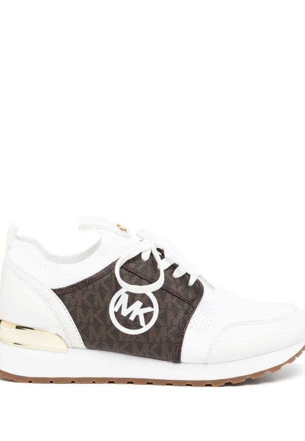 Michael Michael Kors Dash stickade låga sneakers - Vit