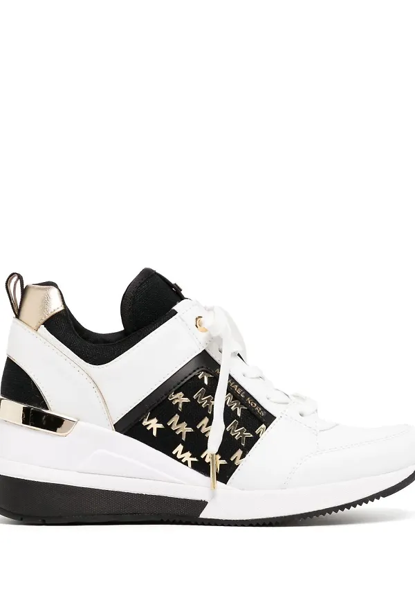 Michael Michael Kors Georgie sneakers med kilklack - Vit