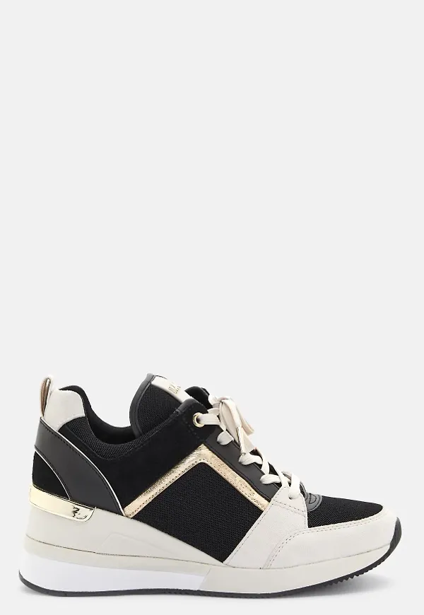 Michael Michael Kors Georgie Trainer 278 Light Cream Mult 38.5