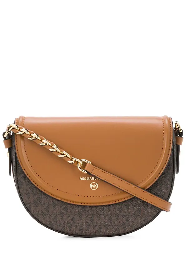 Michael Michael Kors Jet Set axelremsväska - Brun