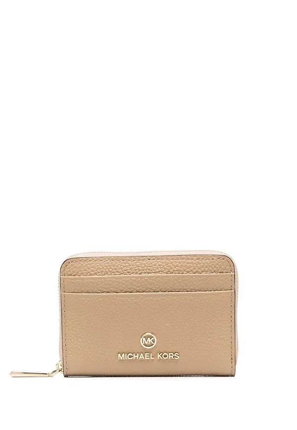 Michael Michael Kors Jet Set läderplånbok - Neutral