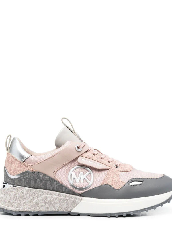 Michael Michael Kors låga sneakers med monogram - Rosa