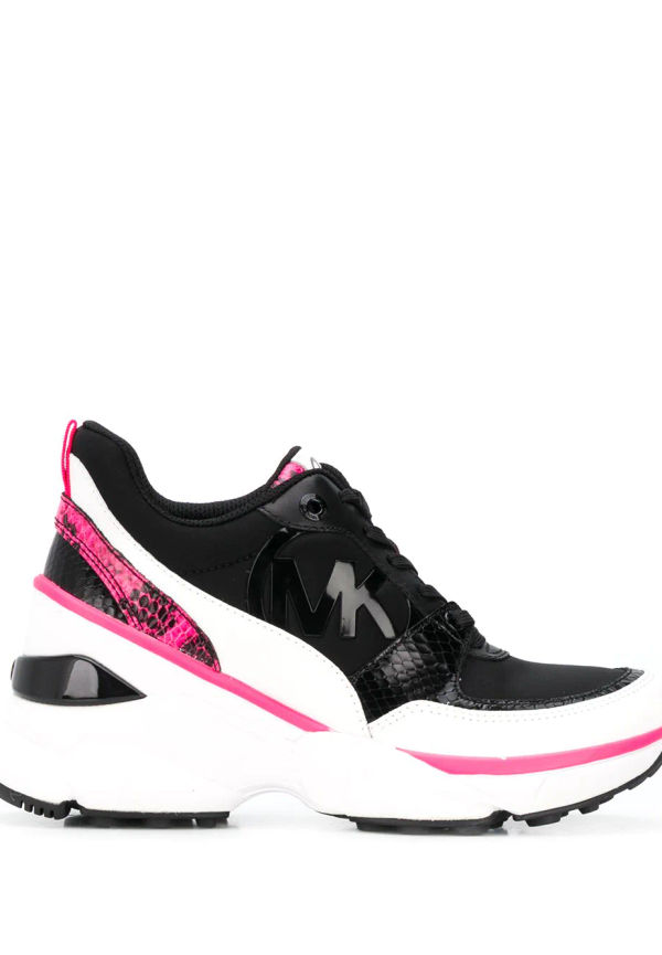 Michael Michael Kors Mickey Mixed-Media sneakers - Svart