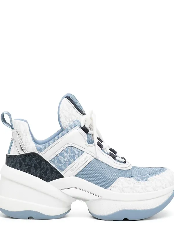 Michael Michael Kors Olympia Z låga sneakers - Blå