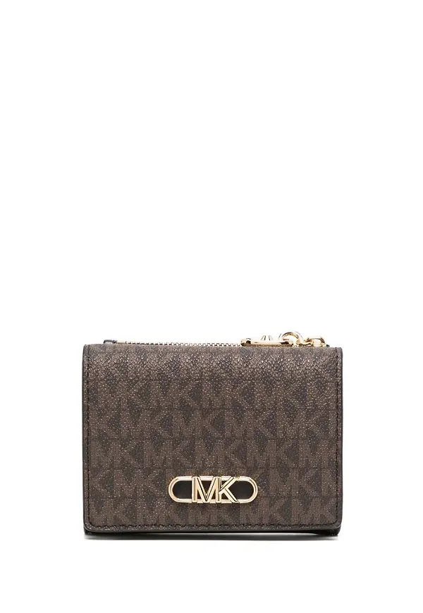 Michael Michael Kors plånbok med monogram - Brun