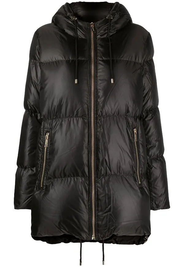 Michael Michael Kors puffjacka med huva - Svart