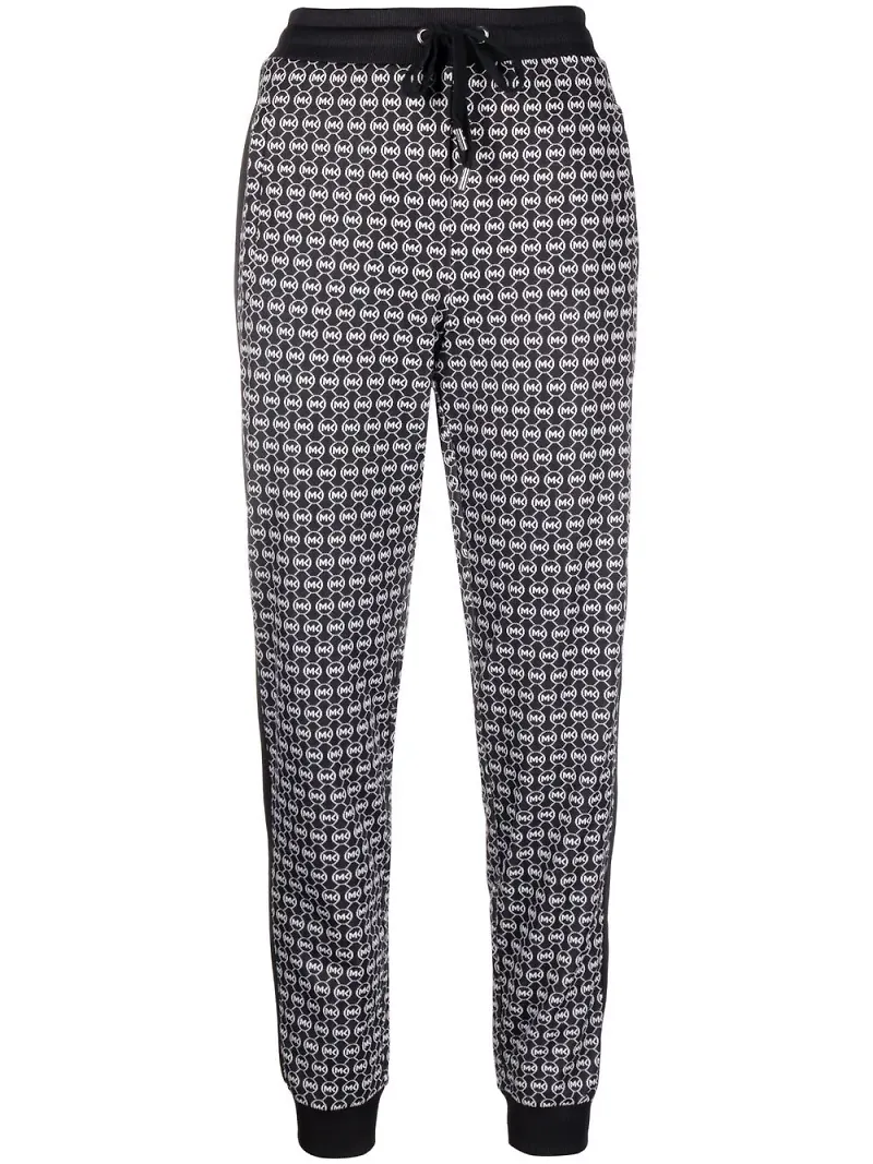 Michael Michael Kors slacks med logotyp - Svart